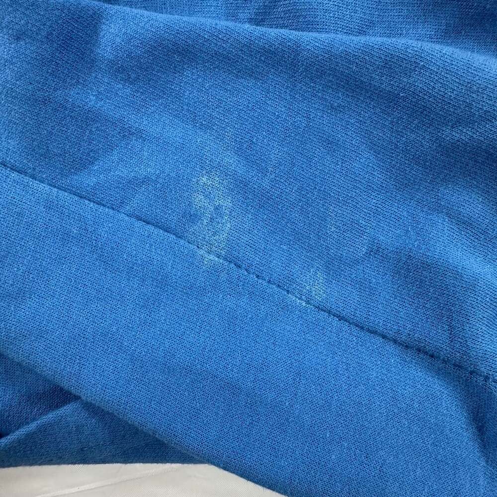 Champion Hoodie Mens Size 2XLT Blue Script Logo Pullover Fleece - Picture 4 of 7